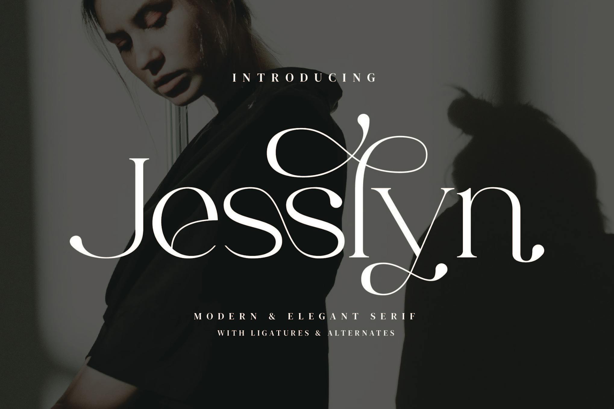 Imagen de portada de Jesslyn - Stylish Ligature Font (fuente)