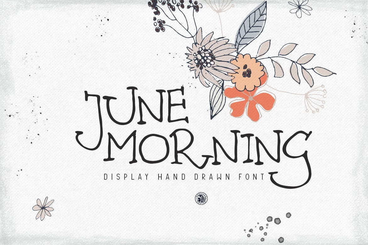 Imagen de portada de June Morning Font (fuente)