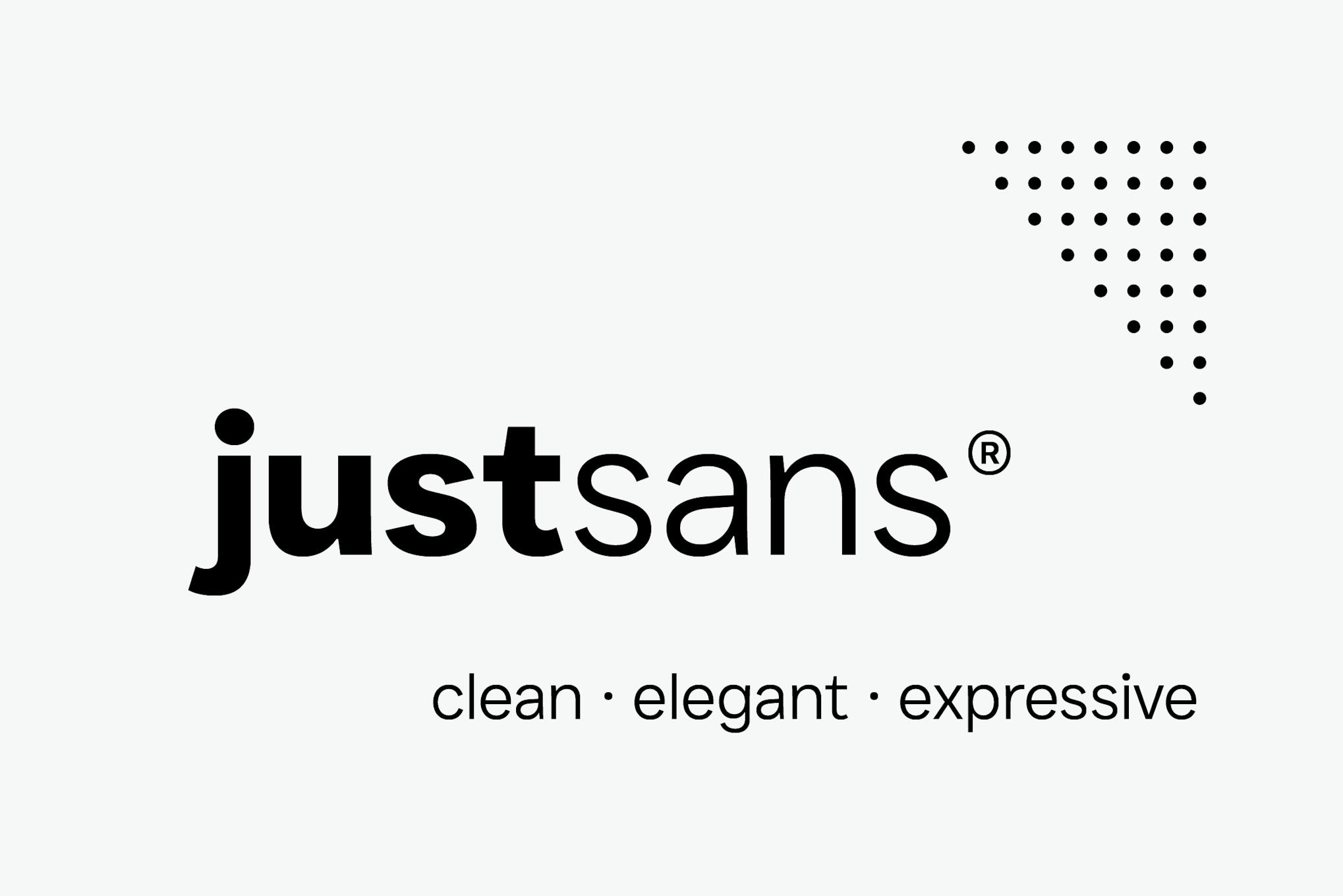 Imagen de portada de JUST Sans® Clean Modern Minimal Geometric Typeface (fuente)