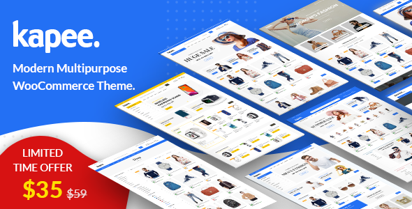 Imagen de portada de Kapee - Modern Multipurpose Theme (tema)