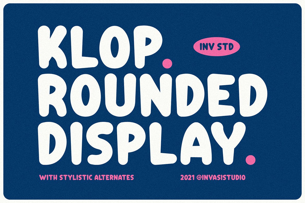 Imagen de portada de Klop - Friendly Rounded Font (fuente)