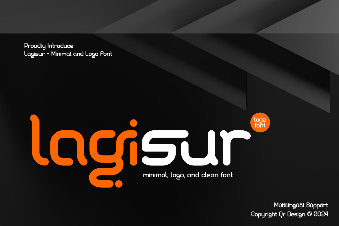 Imagen de portada de Lagisur - Minimal Logo Font (fuente)