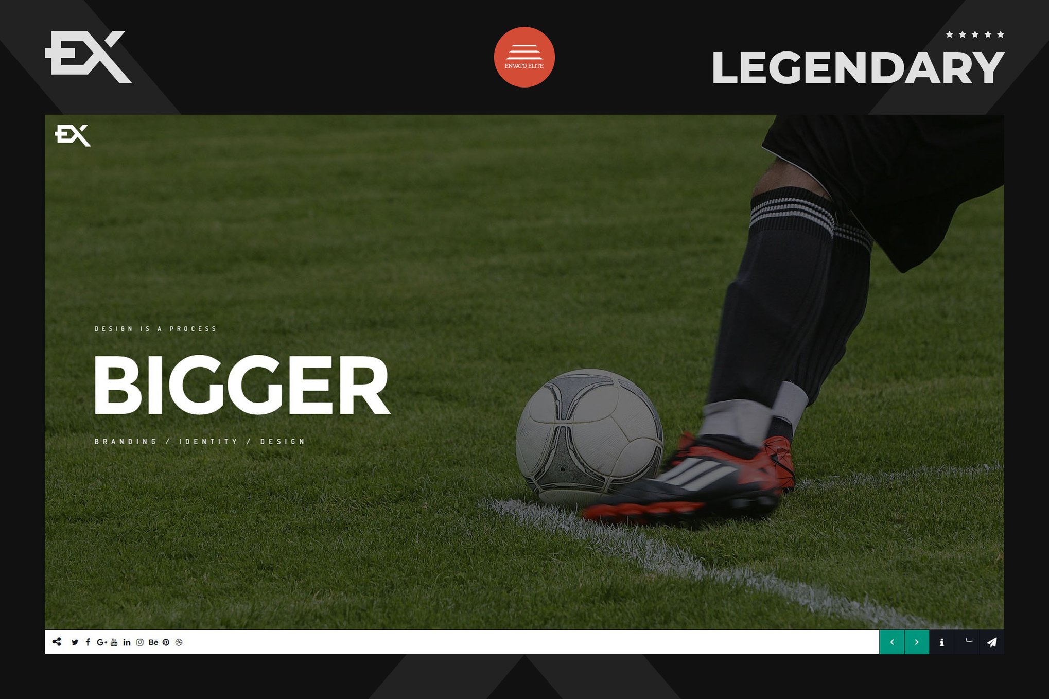 Imagen de portada de Legendary - Premium Under Construction Template (plantilla web)