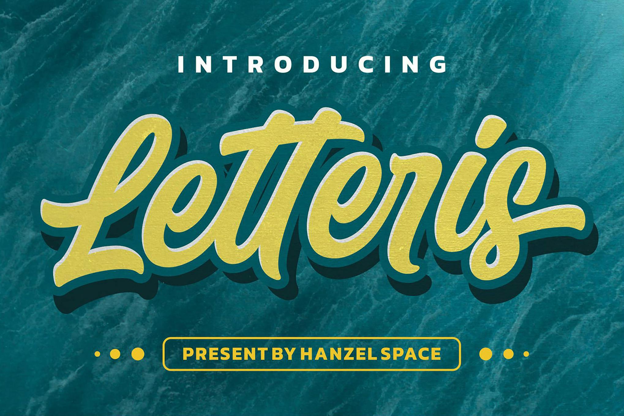 Imagen de portada de Letteris - Modern Script Font (fuente)