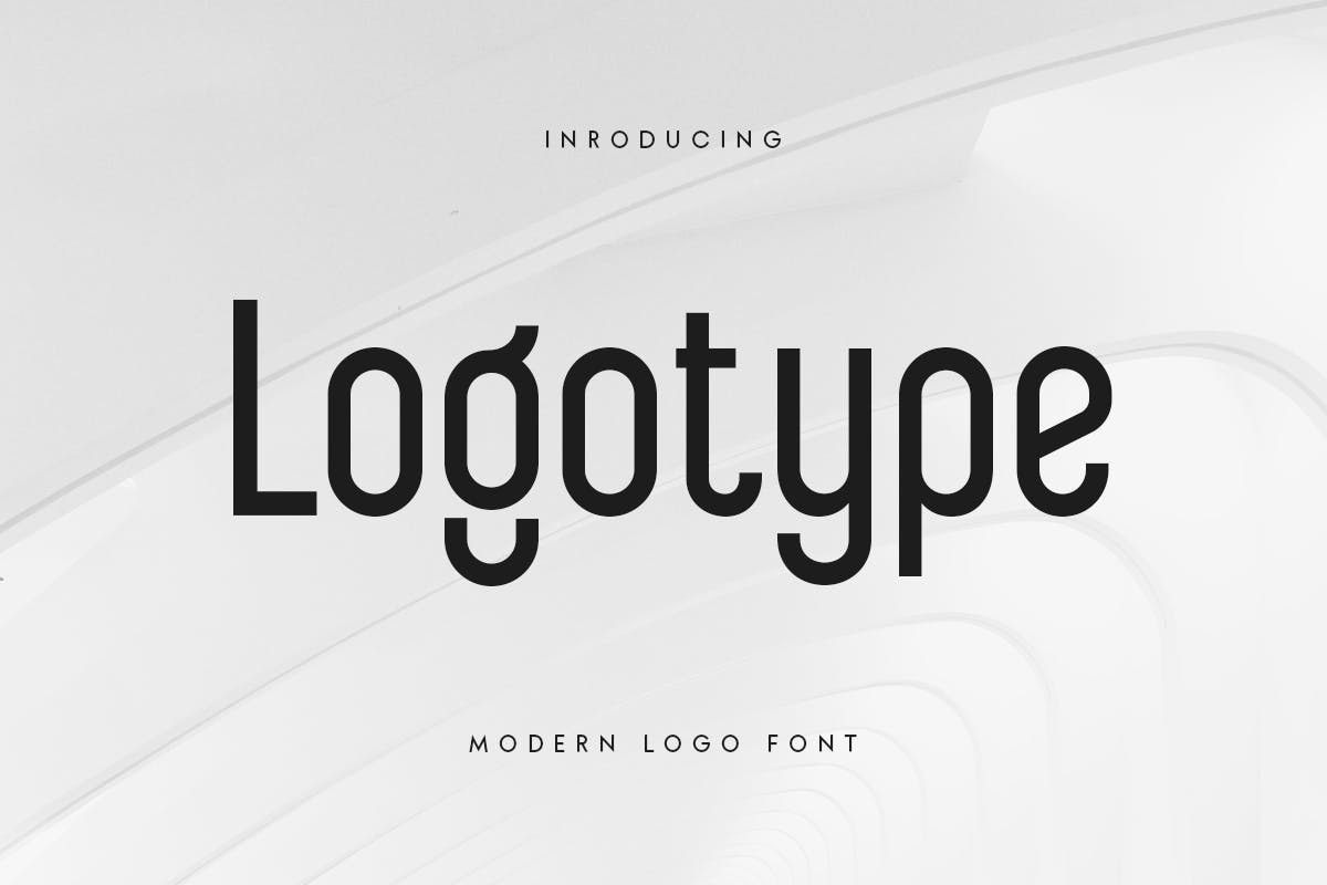 Imagen de portada de Logotype - Modern Logo Font (fuente)