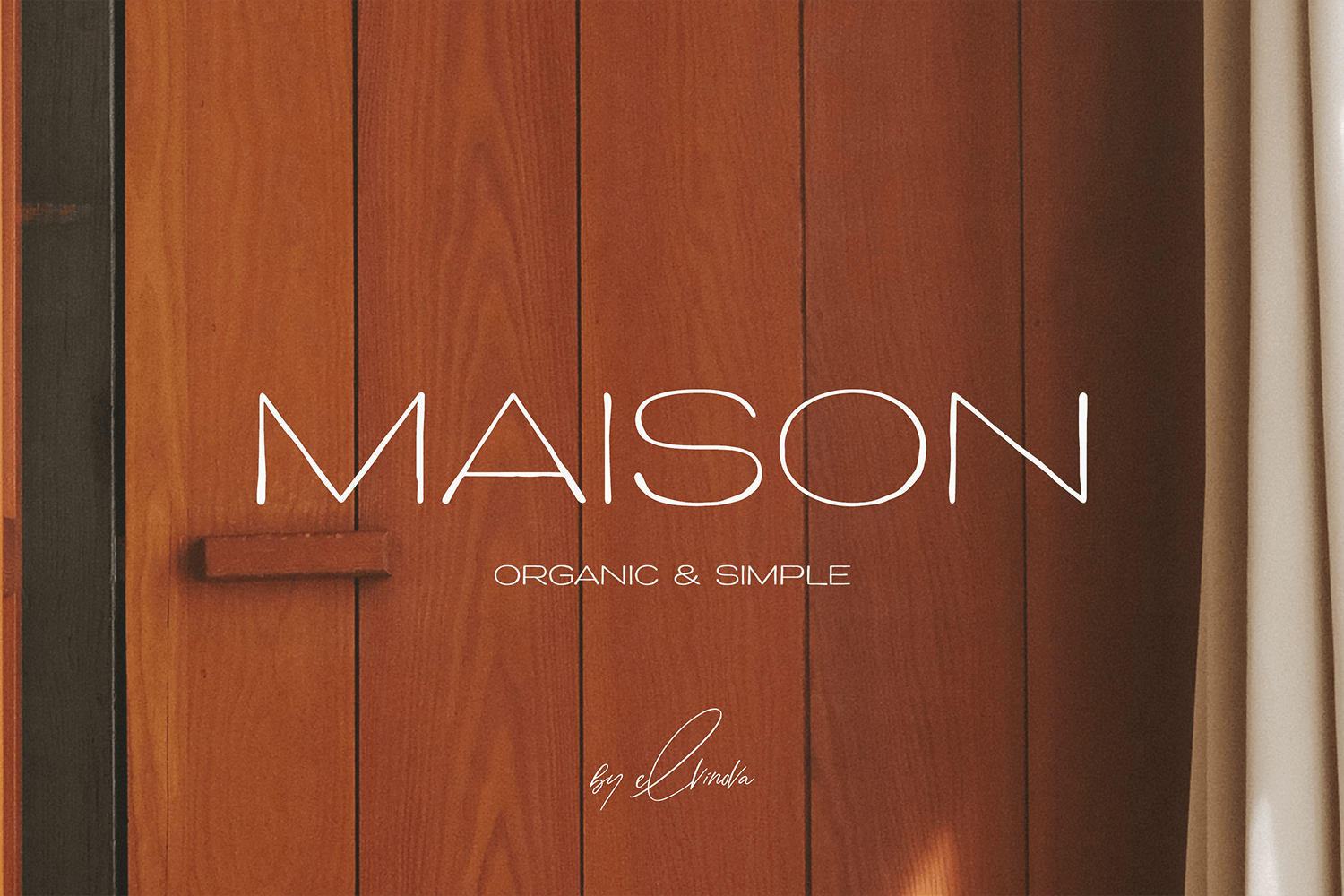 Imagen de portada de Maison Handwritten Sans (fuente)