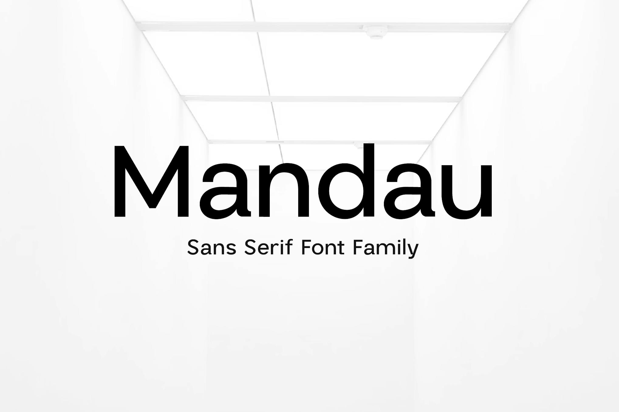 Imagen de portada de Mandau Sans Serif Font Family (fuente)