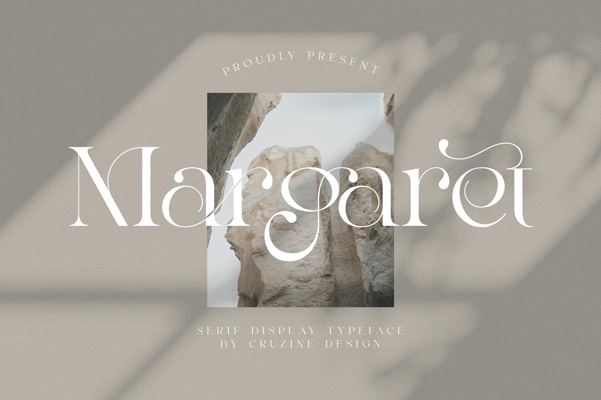 Imagen de portada de Margaret Elegant Serif (fuente)