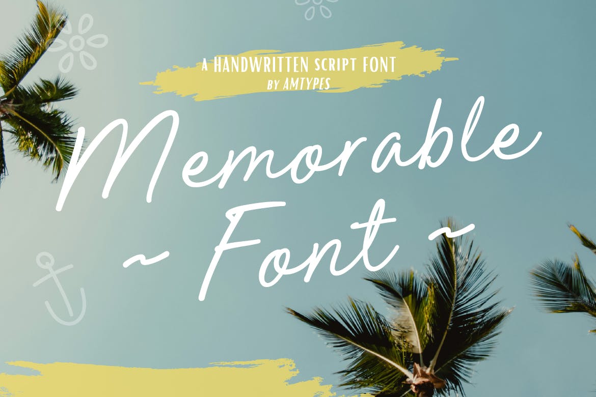 Imagen de portada de Memorable Font Script (fuente)