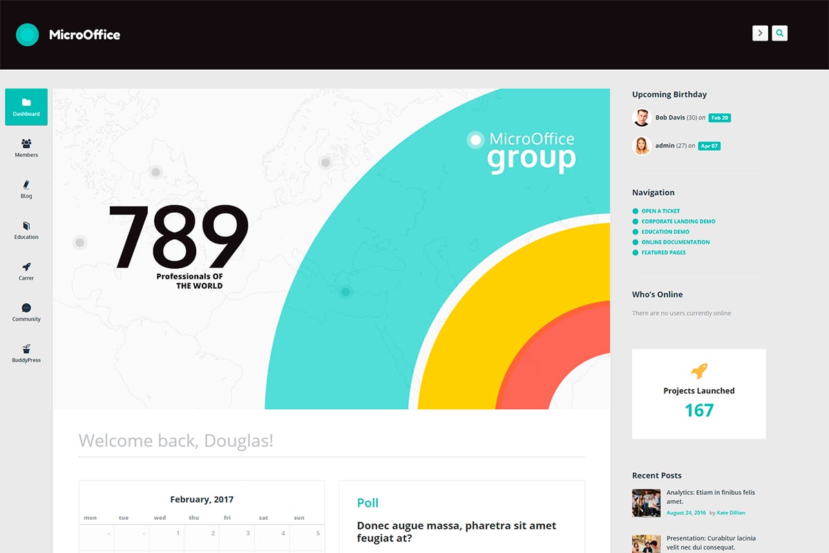 Imagen de portada de Micro Office Intranet (plantilla web)