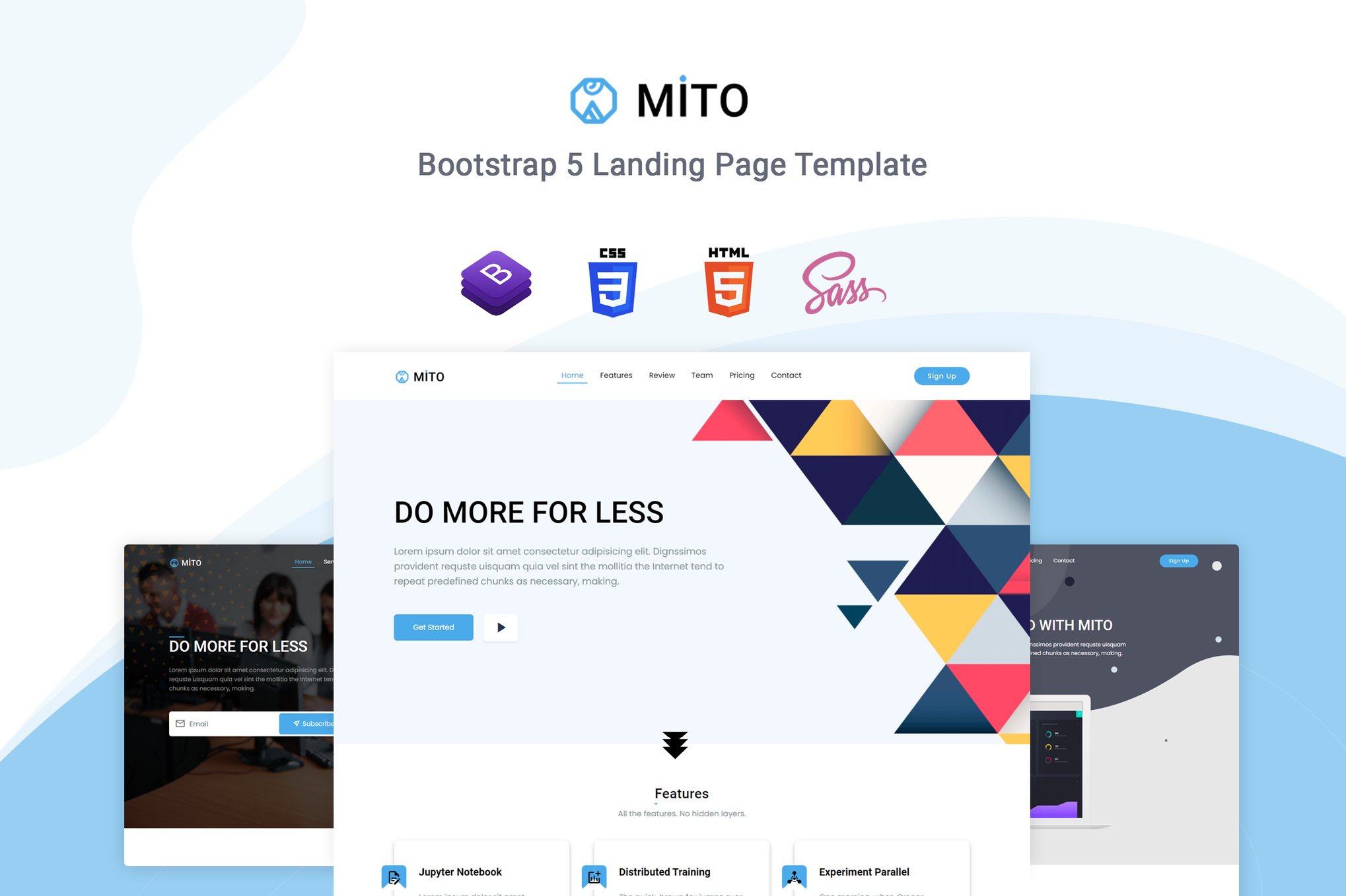 Imagen de portada de Mito - Bootstrap 5 Landing Page Template (plantilla web)