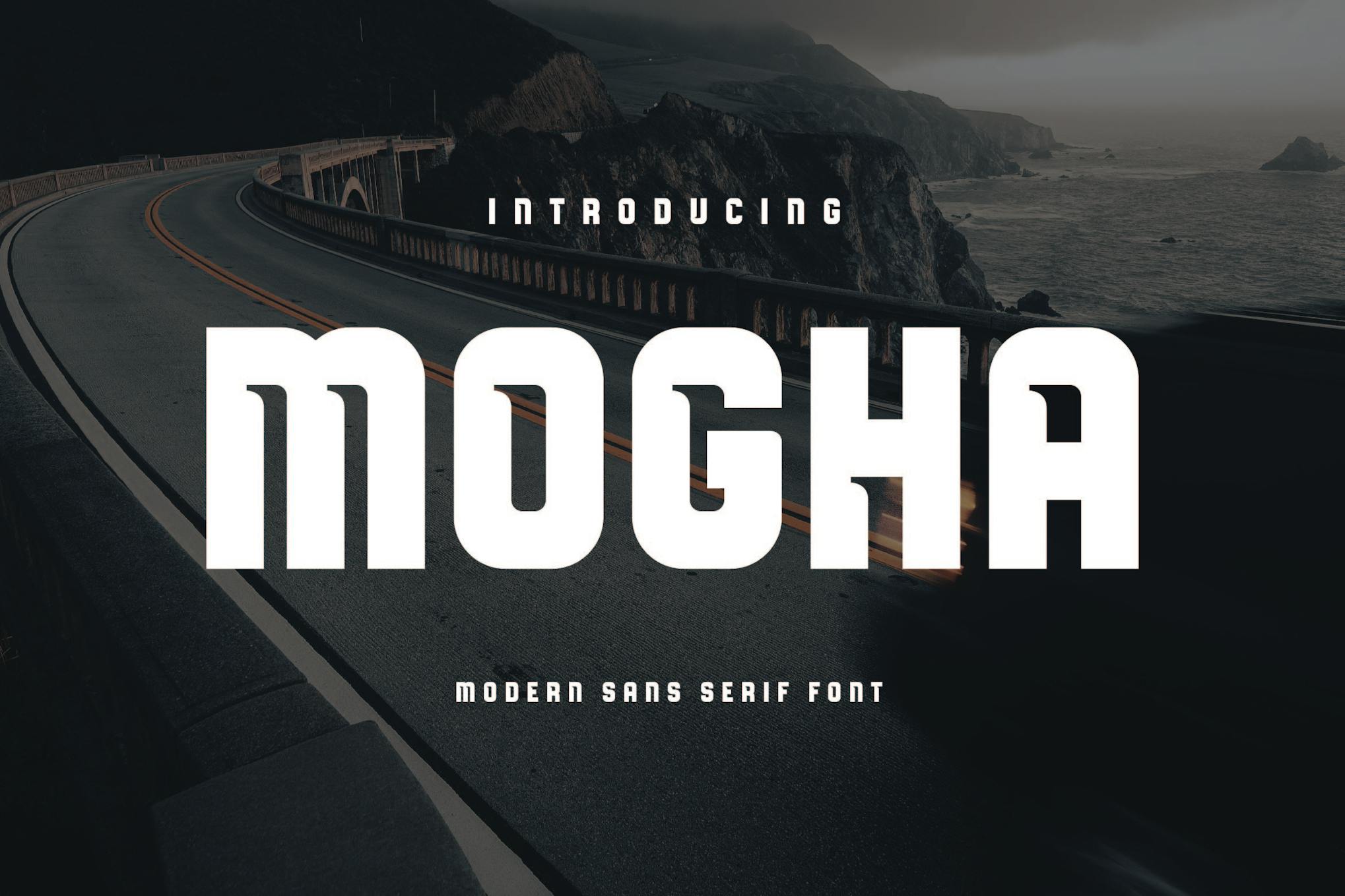 Imagen de portada de Mogha - Sans Serif Font (fuente)