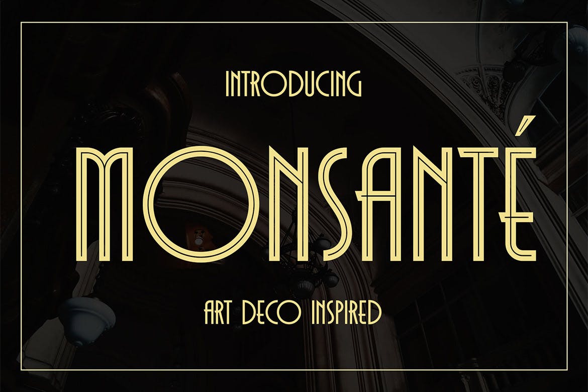 Imagen de portada de Monsante – Modern Art Deco (fuente)