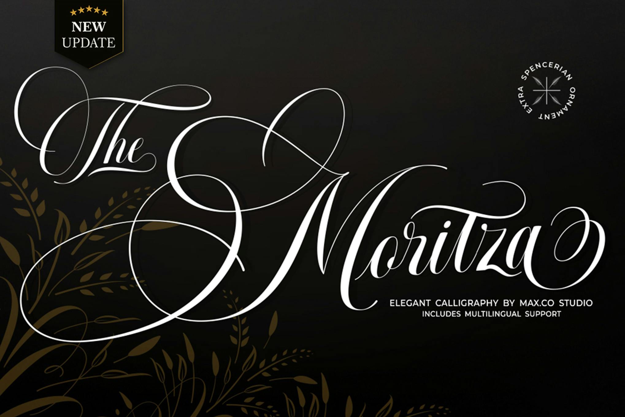 Imagen de portada de Moritza Script (fuente)
