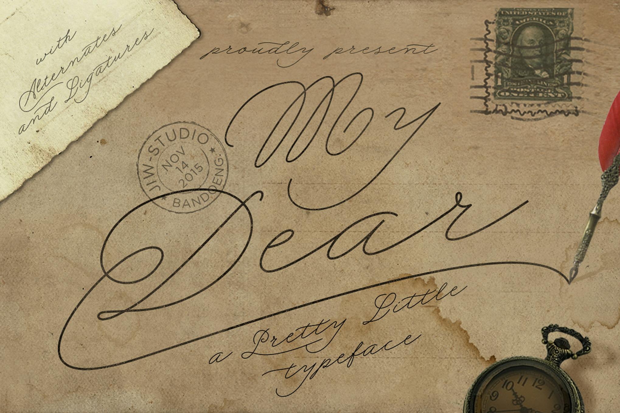 Imagen de portada de My Dear Script (fuente)