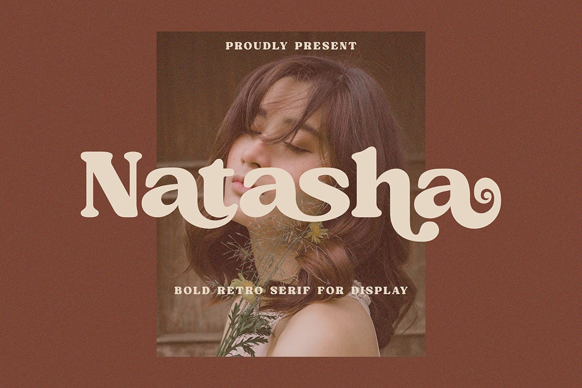 Imagen de portada de Natasha Bold & Retro Serif (fuente)