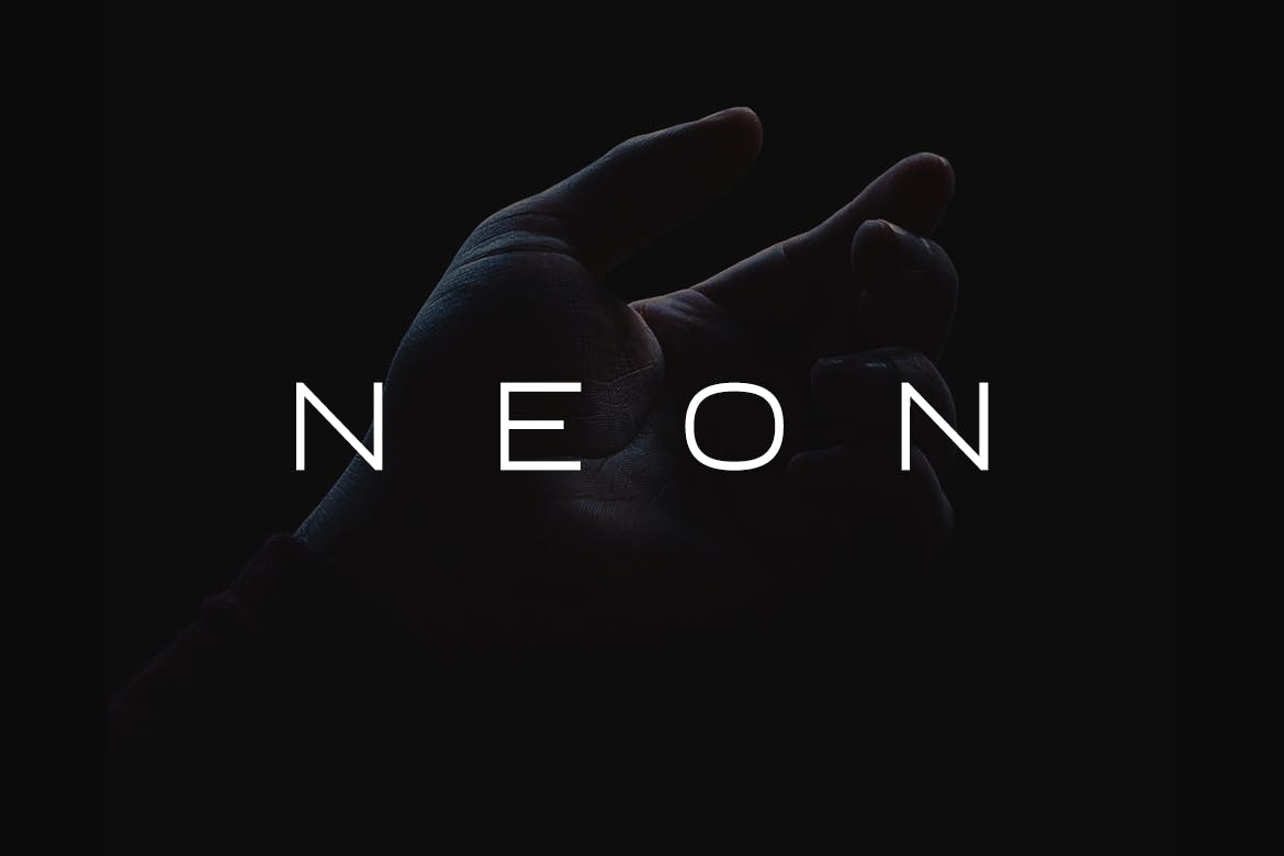 Imagen de portada de NEON - Minimal & Modern Display Typeface (fuente)