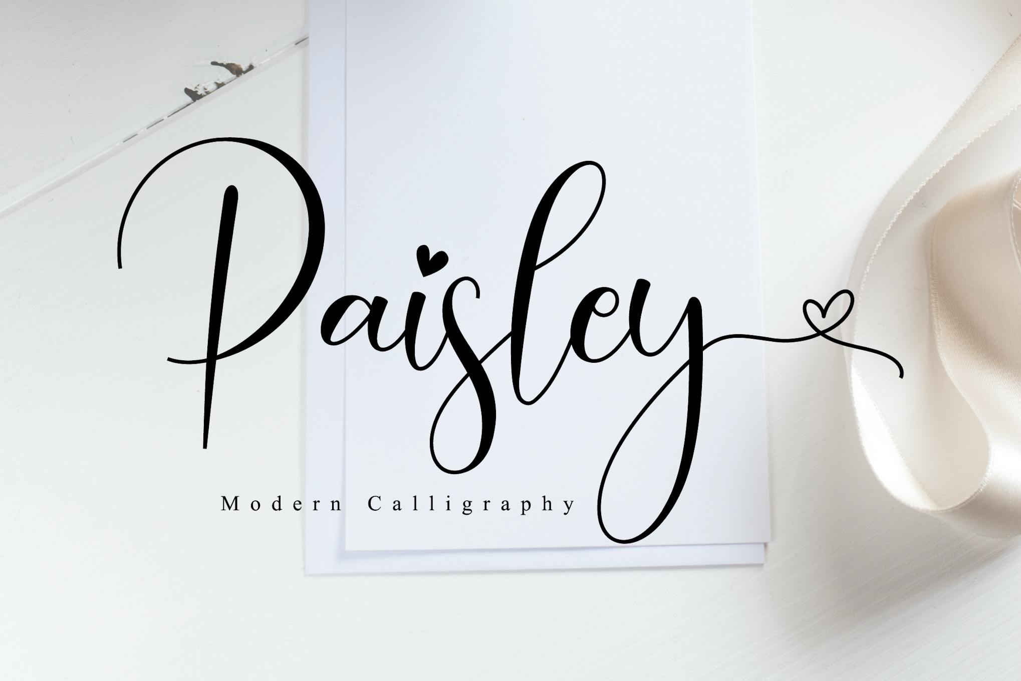 Imagen de portada de Paisley - Wedding Font (fuente)