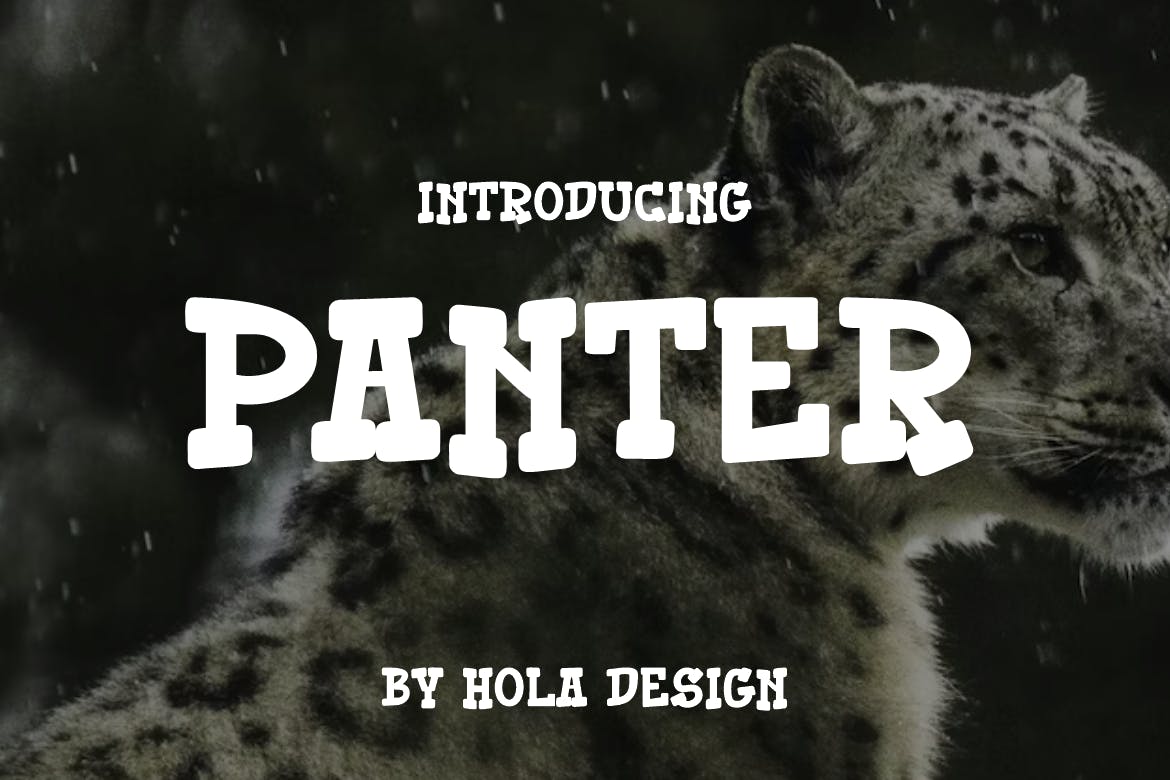 Imagen de portada de Panter Font (fuente)