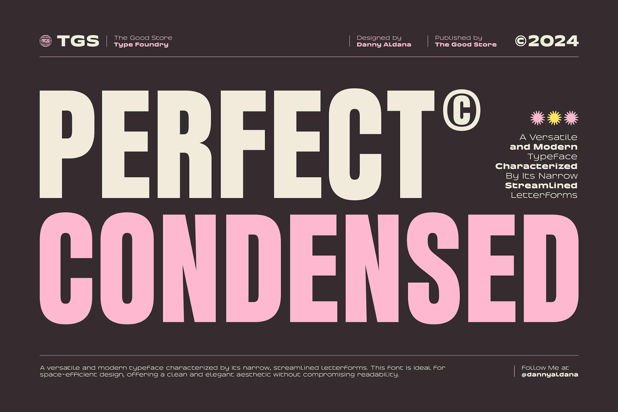 Imagen de portada de Perfect Condensed (fuente)