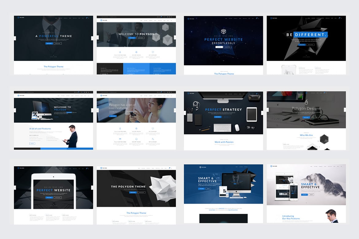 Imagen de portada de Polygon - Multipurpose HTML5 Website Template (plantilla web)