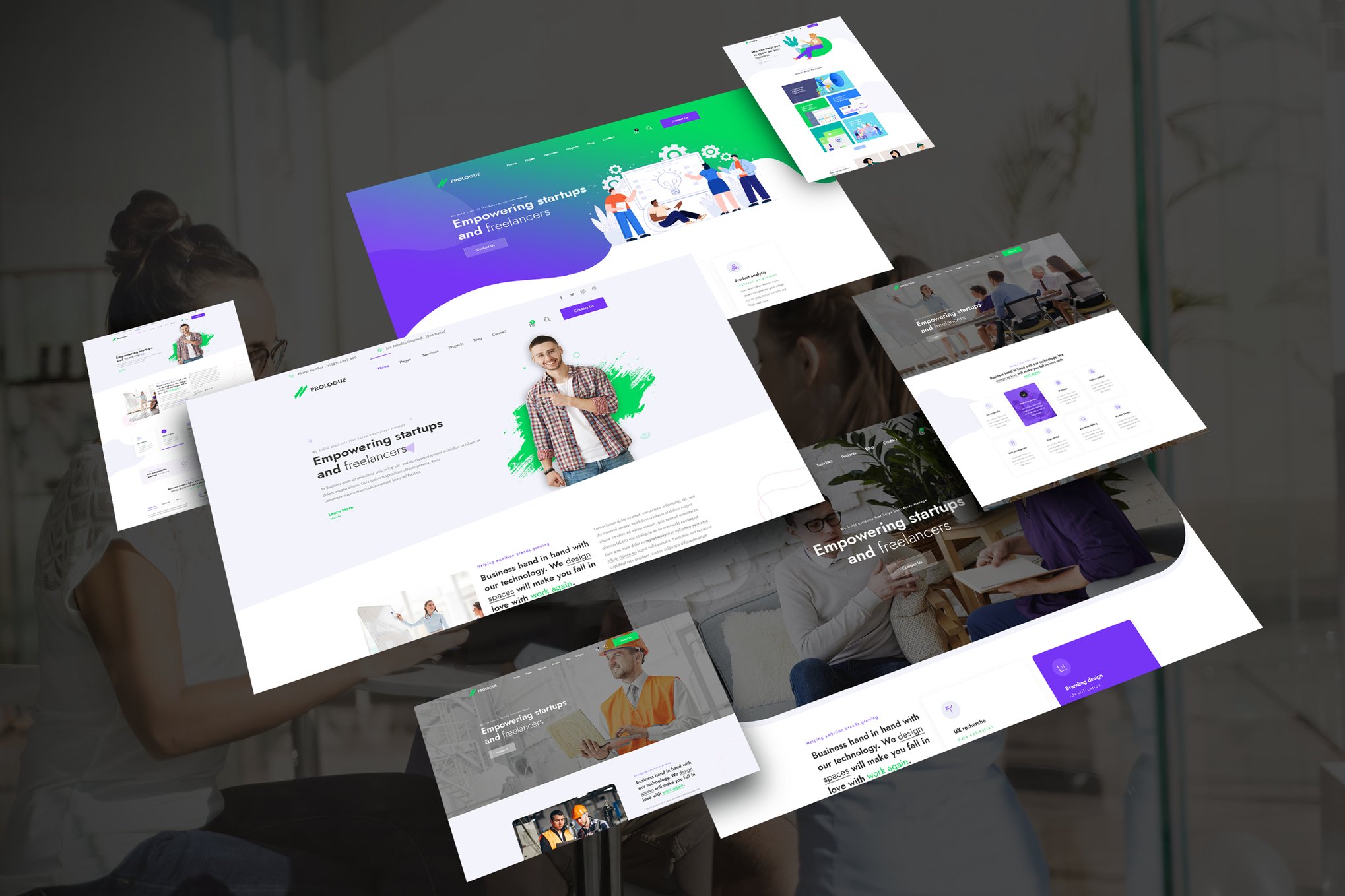 Imagen de portada de Prologue - Creative Multipurpose Responsive HTML5 (plantilla web)