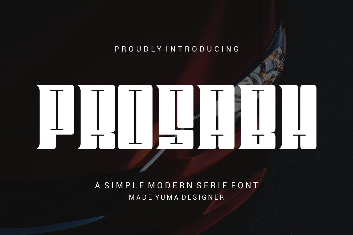 Imagen de portada de Prosabh Popular Font (fuente)