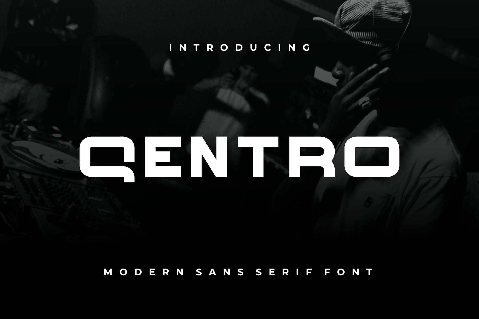 Imagen de portada de Qentro Font (fuente)