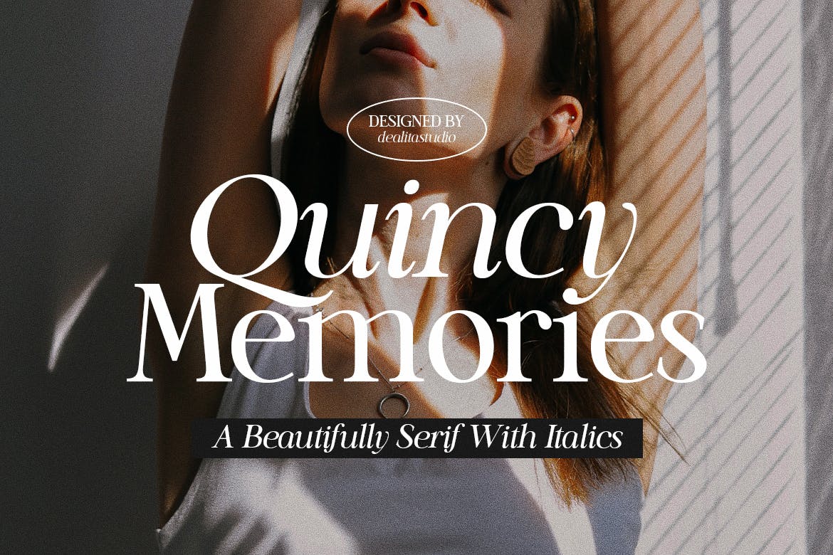 Imagen de portada de Quincy Serif (fuente)