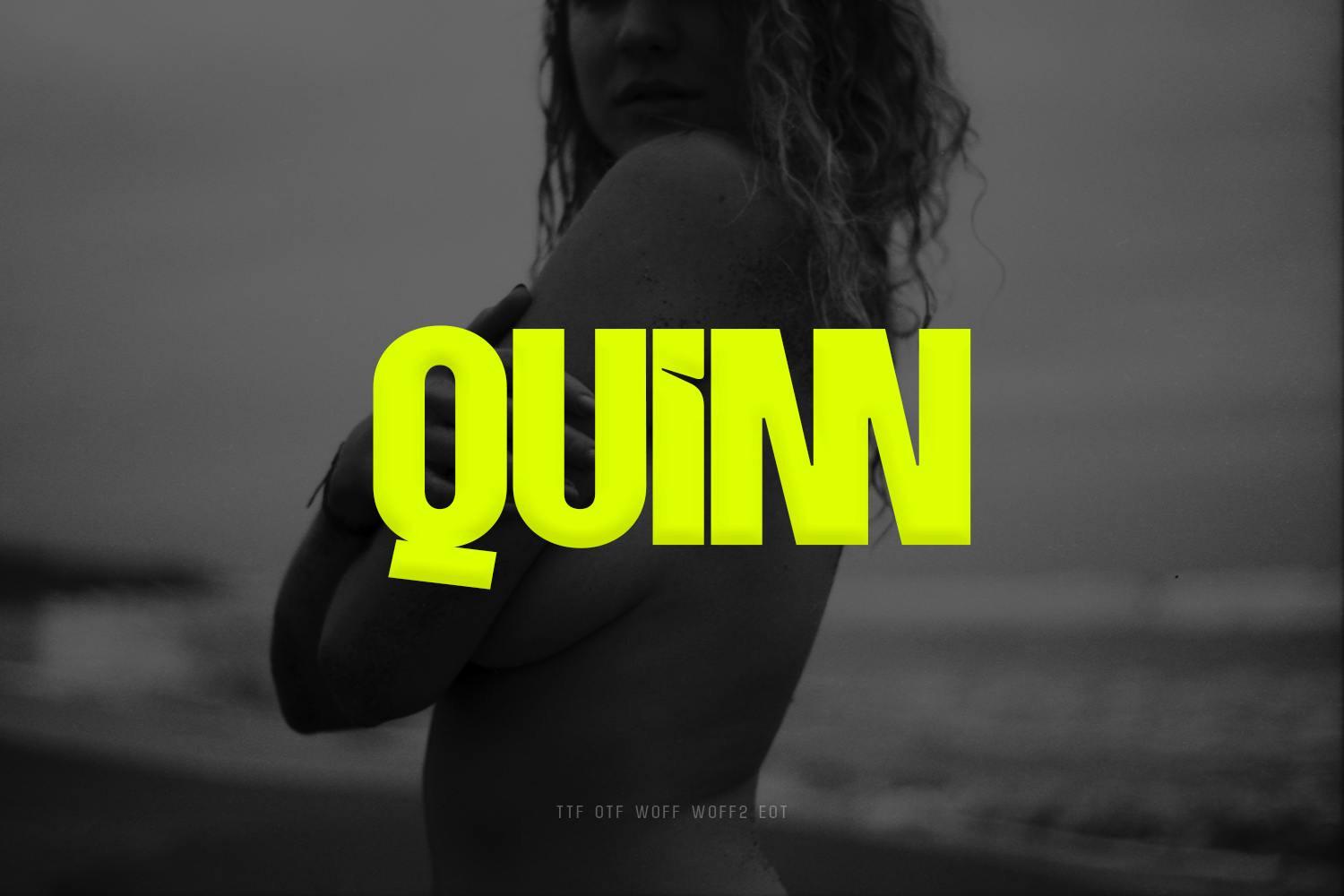 Imagen de portada de Quinn Display Typeface (fuente)