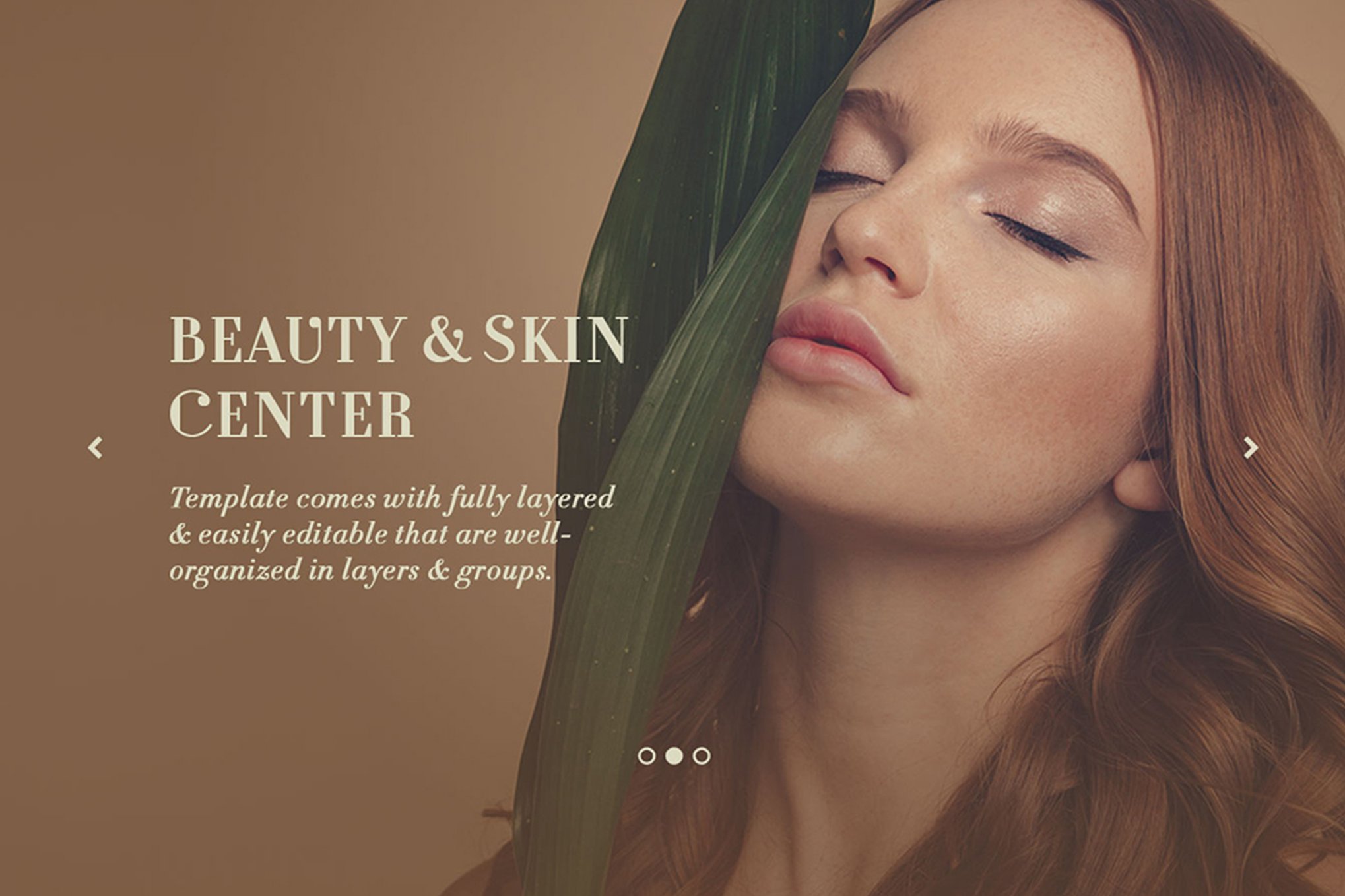 Imagen de portada de Raful Beauty Salon Sliders (plantilla web)