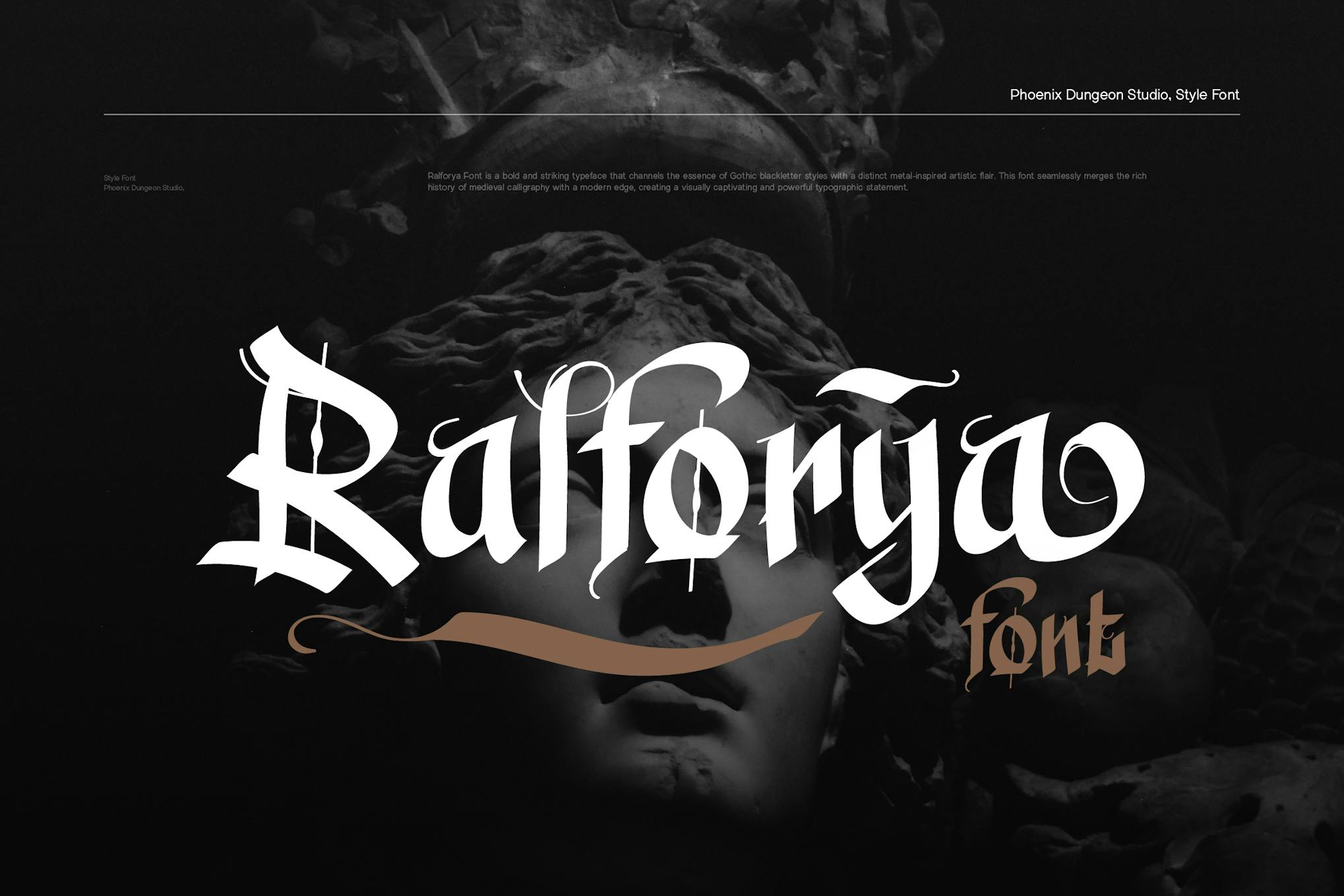 Imagen de portada de Ralforya Font (fuente)
