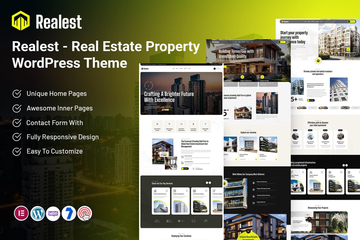 Imagen de portada de Realest – Real Estate WordPress (tema)
