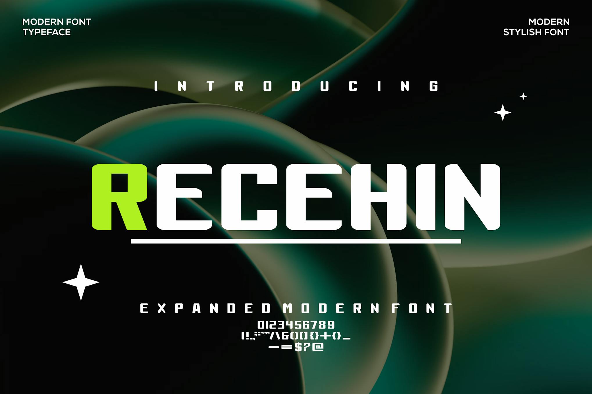 Imagen de portada de Recehin Font (fuente)
