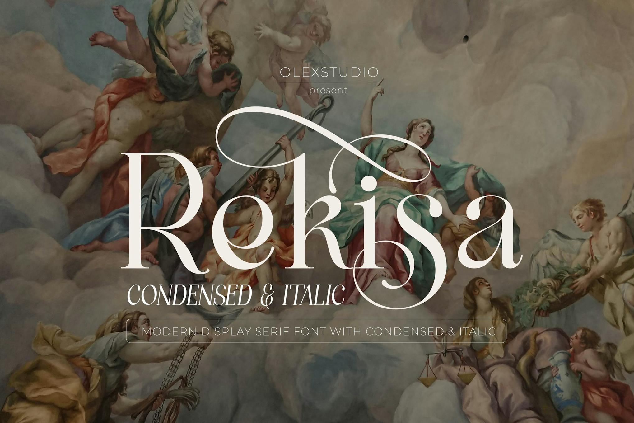 Imagen de portada de REKISA - Modern Display Serif (fuente)