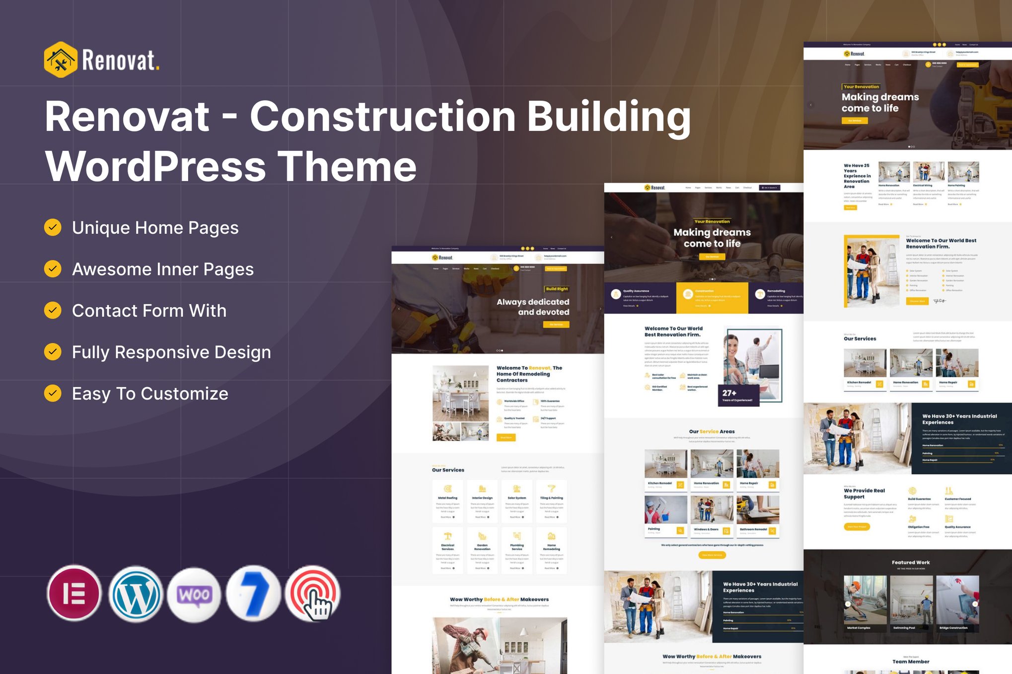 Imagen de portada de Renovat - Construction Building WordPress Theme (tema)