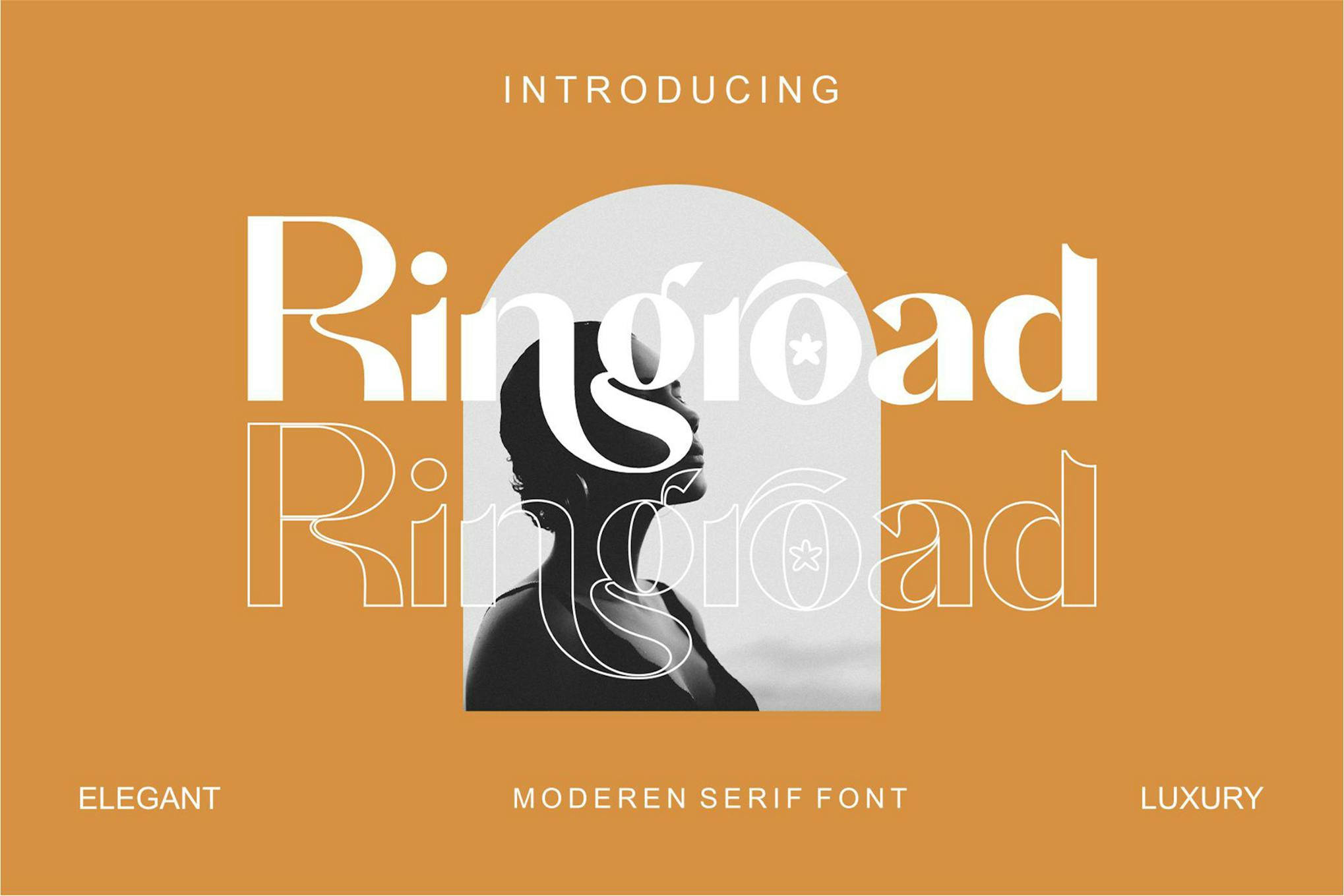 Imagen de portada de Ringroad Serif Font (fuente)