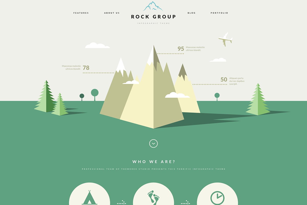 Imagen de portada de Rock Group (plantilla web)