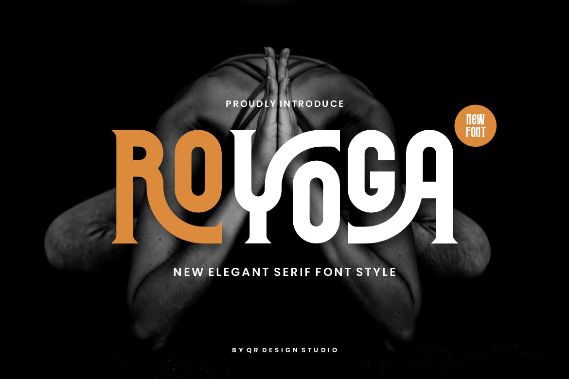 Imagen de portada de Royoga - Elegant Serif & Yoga Font (fuente)