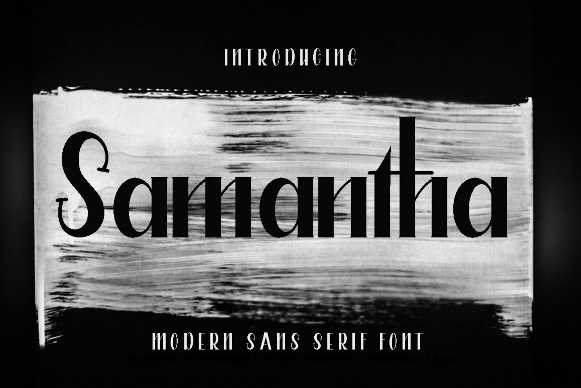 Imagen de portada de Samantha Serif Fonts (fuente)