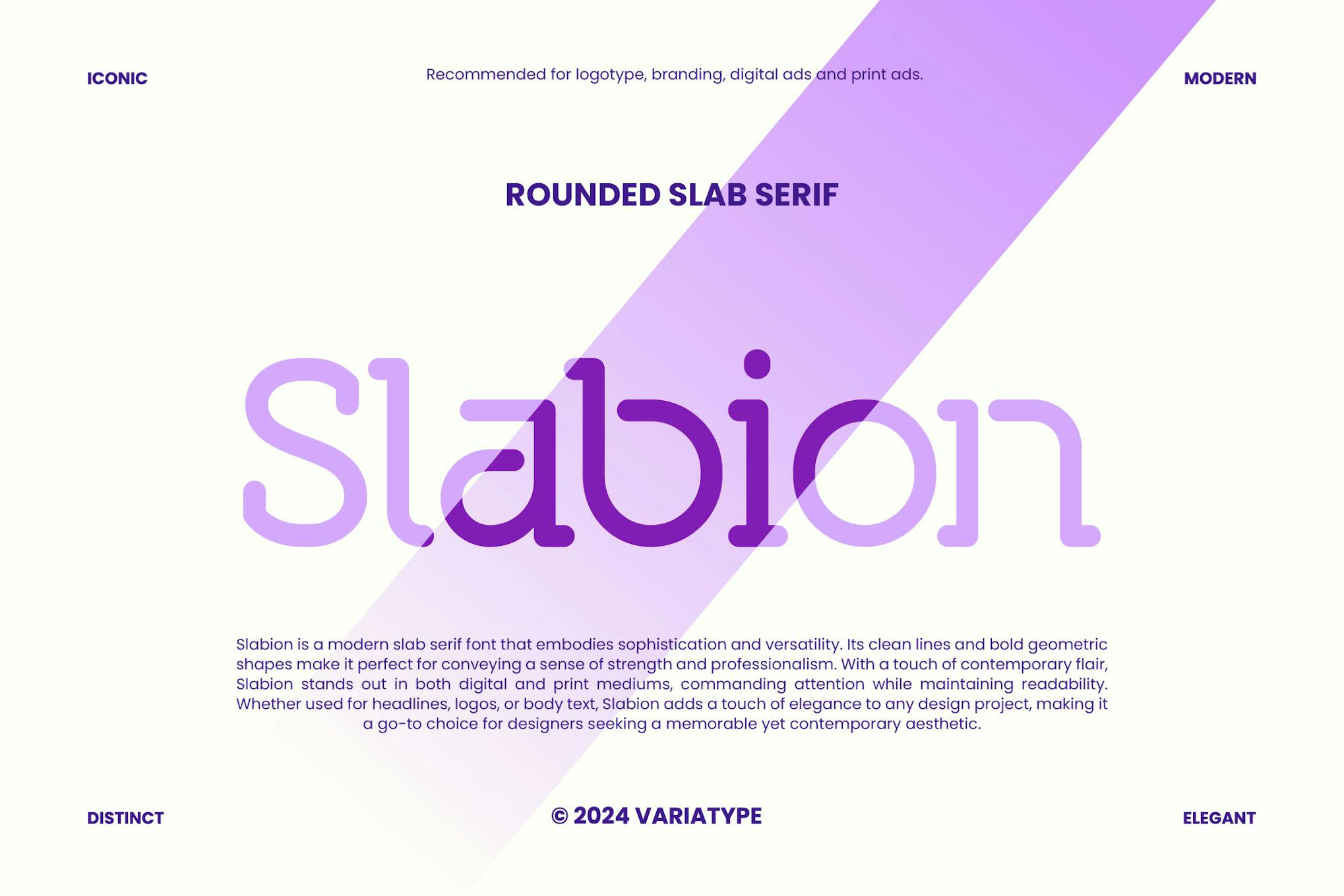 Imagen de portada de Slabion - Rounded Slab Serif (fuente)