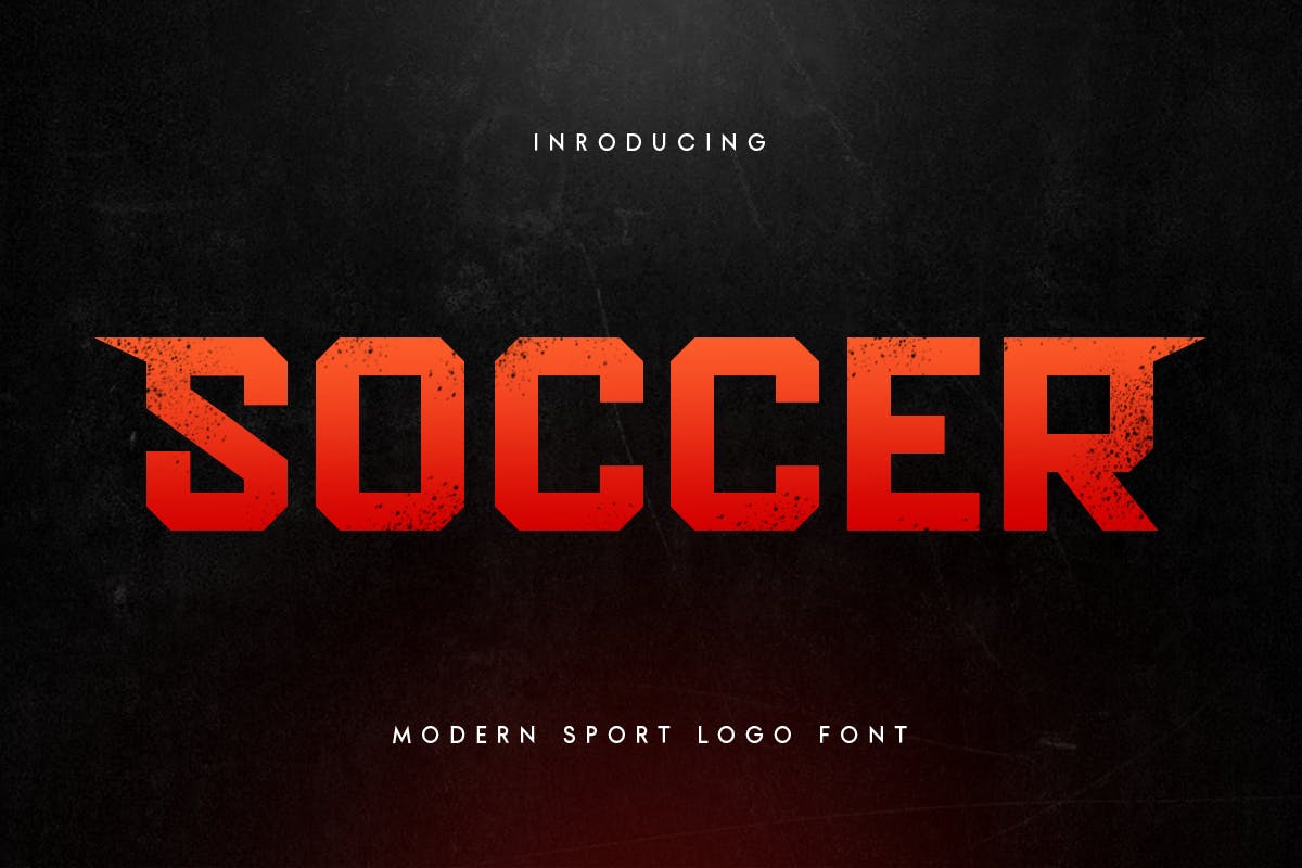 Imagen de portada de Soccer - Modern Sport Logo Font (fuente)