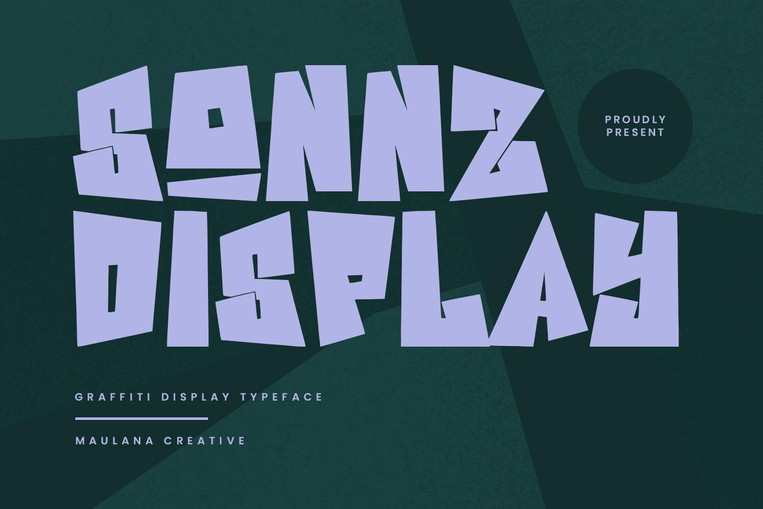 Imagen de portada de Sonnz Graffiti Display Typeface (fuente)