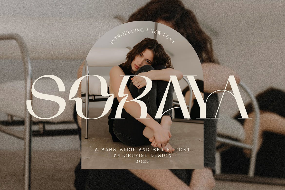 Imagen de portada de Soraya Sans And Serif (fuente)