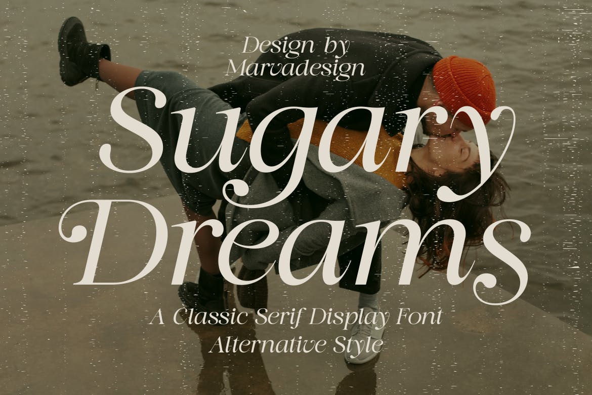 Imagen de portada de Sugary Dreams - A Serif Display Font (fuente)