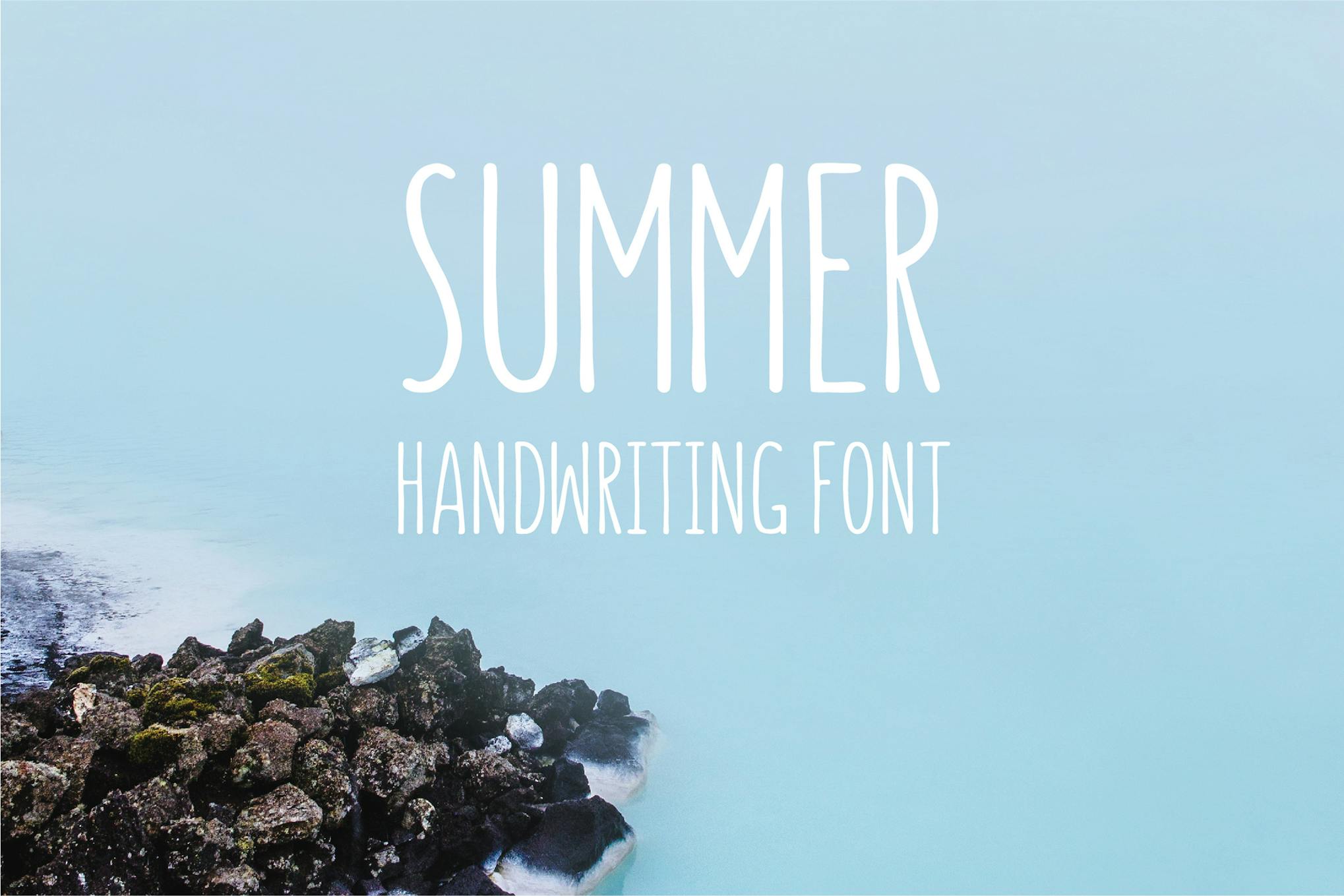 Imagen de portada de Summer - Handwriting Font (fuente)