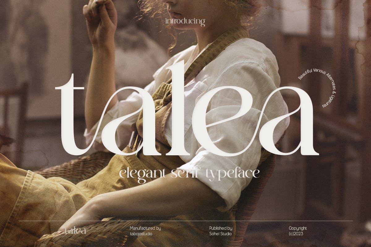 Imagen de portada de Talea - Modern Elegant Typeface (fuente)