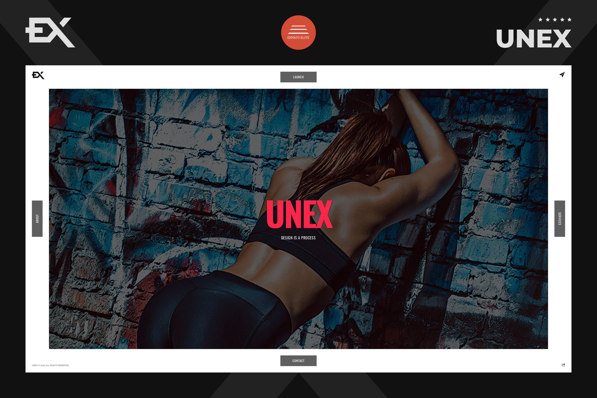 Imagen de portada de Unex - Under Construction Template (plantilla web)