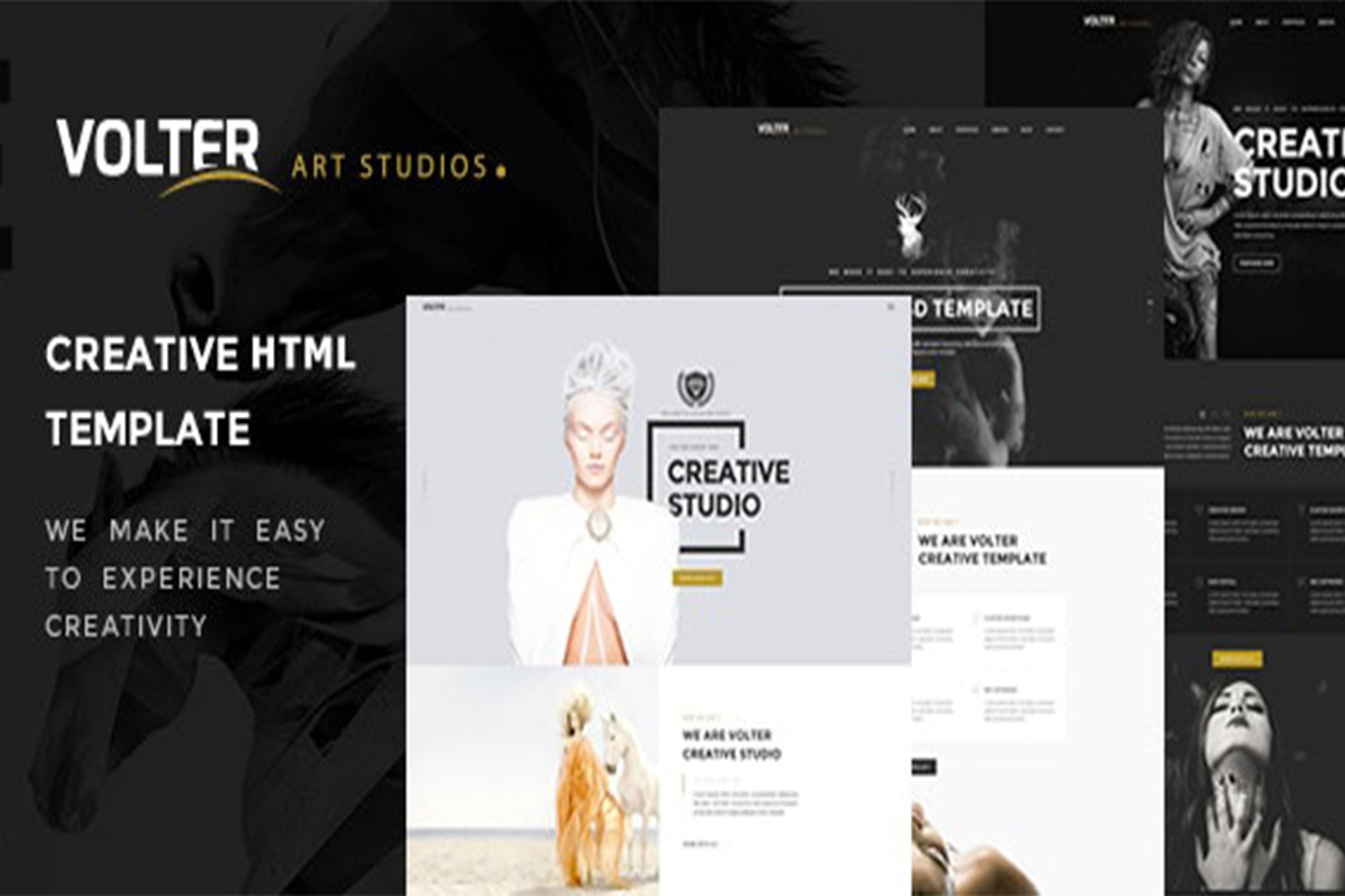 Imagen de portada de Volter - Creative Multipurpose Template (plantilla web)
