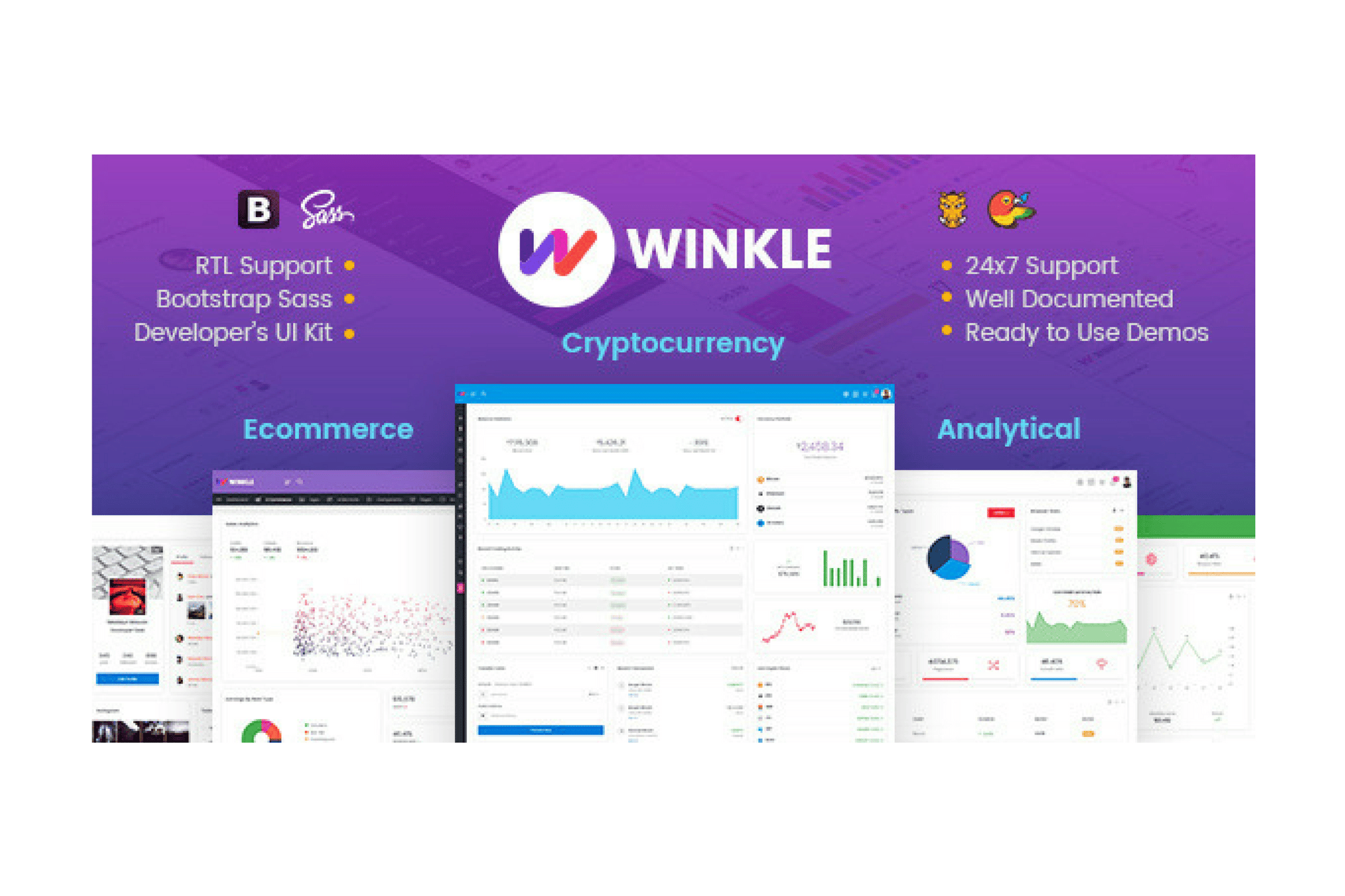 Imagen de portada de Winkle (plantilla web)